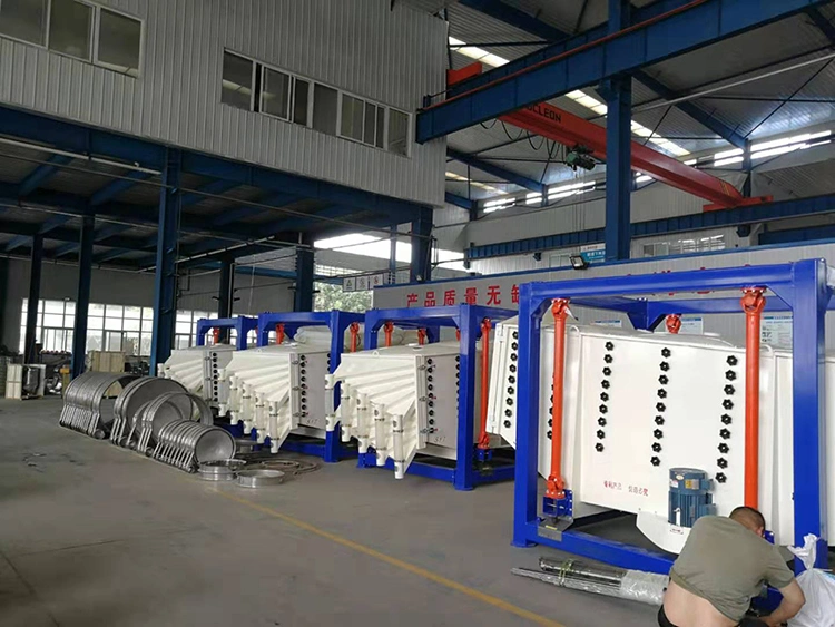 Multi-Layer Square Gyratory Sifter High Efficiency Vibrating Screen Natural Sand Screening Machine