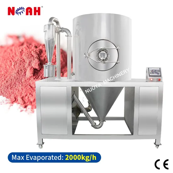 LPG Pharmaceutical Food Carrot Papaya Juice Spray Drying Dryer Machine