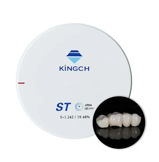 95mm St Preshaded Zirconia Disc Zirkonzahn System for Dental Restoration