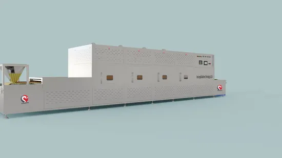 Industrial Microwave Dryer for Avocado, Banana, Papaya, and Strawberry