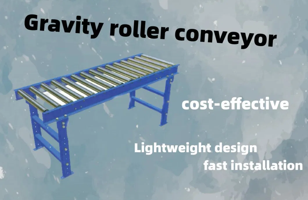 Factory Custom Powered Roller Conveyor Systems/Roller Conveying Machine for Pallet Conveyor