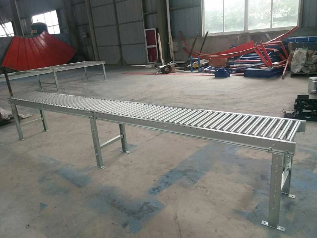 Factory Custom Powered Roller Conveyor Systems/Roller Conveying Machine for Pallet Conveyor