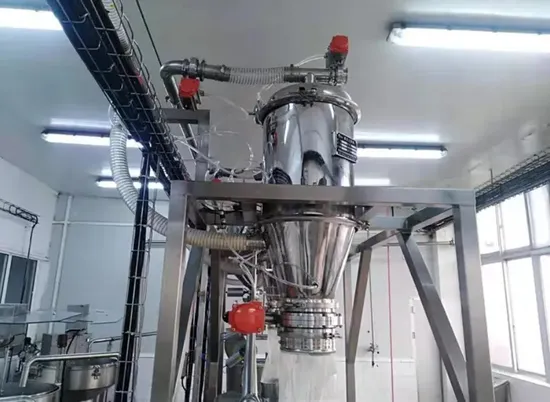 Industrial Vacuum Conveying System with Advanced Dust