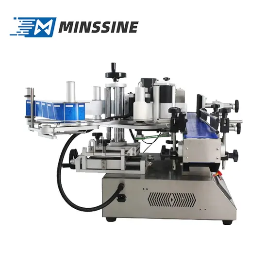 Fully Automatic Desktop Round Bottle Labeling Machine for Efficient Application Desktop Labeling Machine for Round Bottles with Automatic Function 