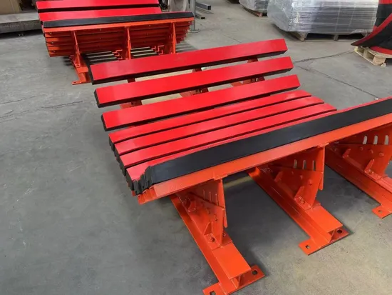 Coal Mining UHMWPE Rubber Wear Belt Support System Impacts