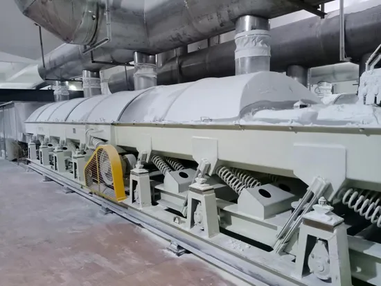 Sugar Horizontal Vibration Drying and Cooling Machine | Fujian Mixer Co ...