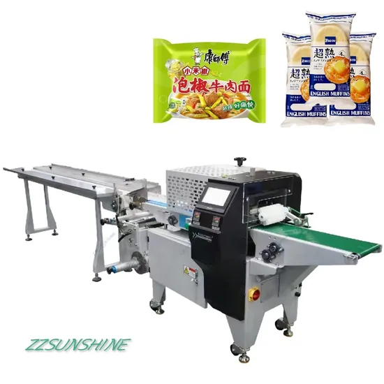 Factory Supplier Horizontal Packing Process Candy/Noodle Tablet Pillow Packing Machine 