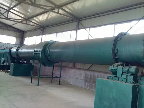 Organic Fertilizer Dryer Equipment Fertilizer Drying Machine Cooling Drum 