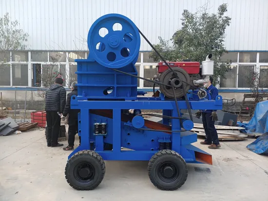 China Manufacturer Rock Diesel Engine Jaw Crusher with Vibrating Screen 