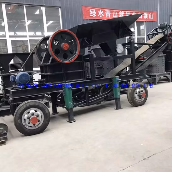 200*300 Model Jaw Crusher with Diesel Engine 3
