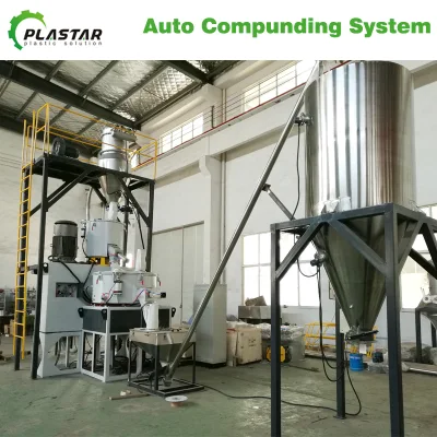 PVC Automatic Conveying Dosing Mixing Compounding Machine